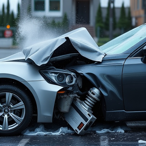 car crash damage