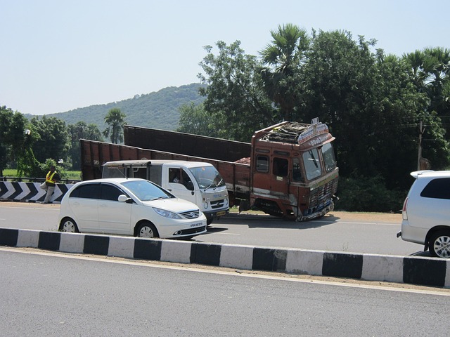 car crash damage