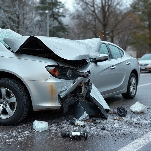 car crash damage