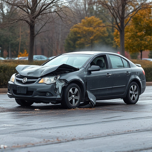 car crash damage