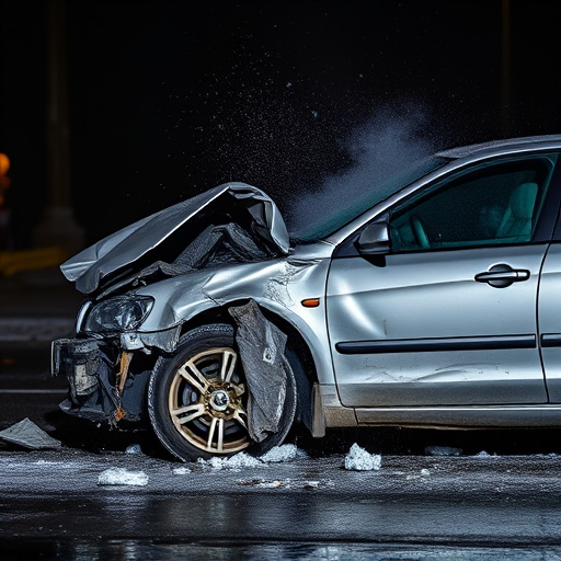 car crash damage