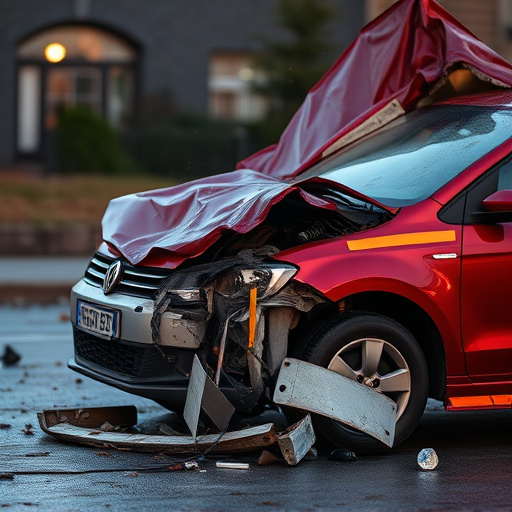 car crash damage