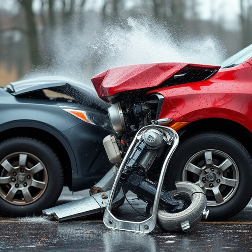 car crash damage