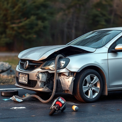 car crash damage