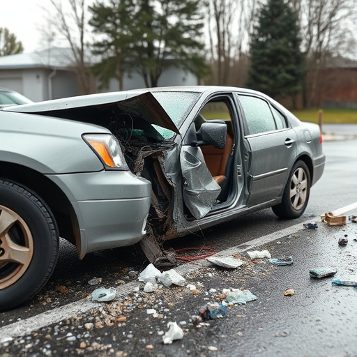 car crash damage