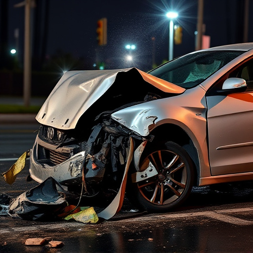 car crash damage