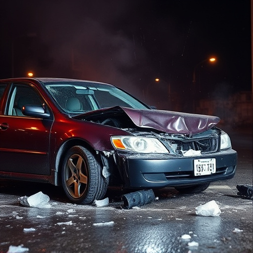 car crash damage