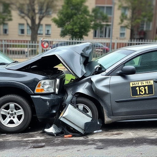 car crash damage