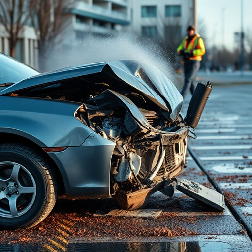 car crash damage