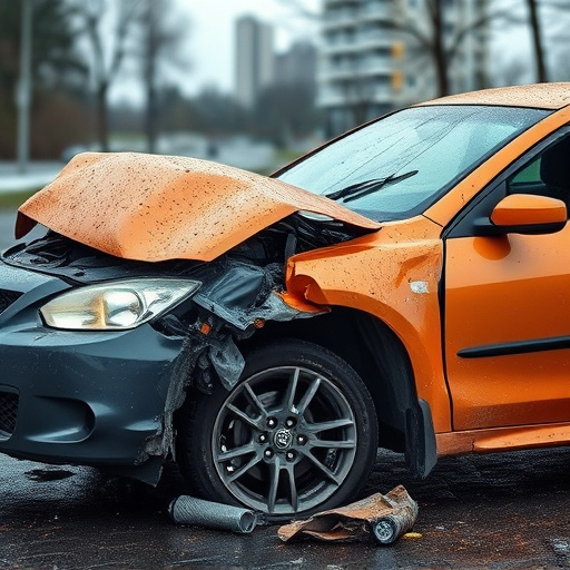 car crash damage