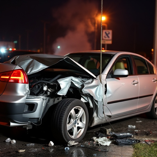 car crash damage