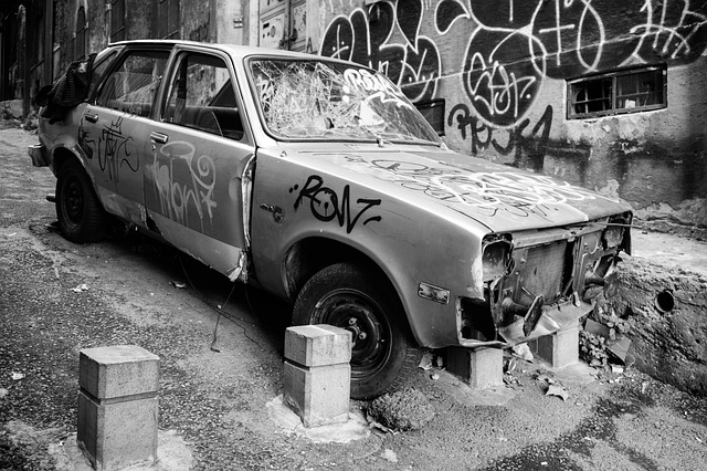 car crash damage