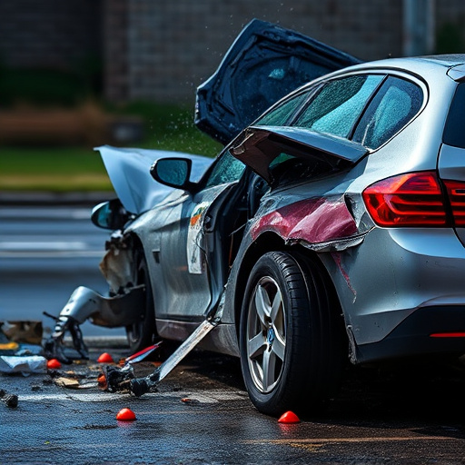 car crash damage