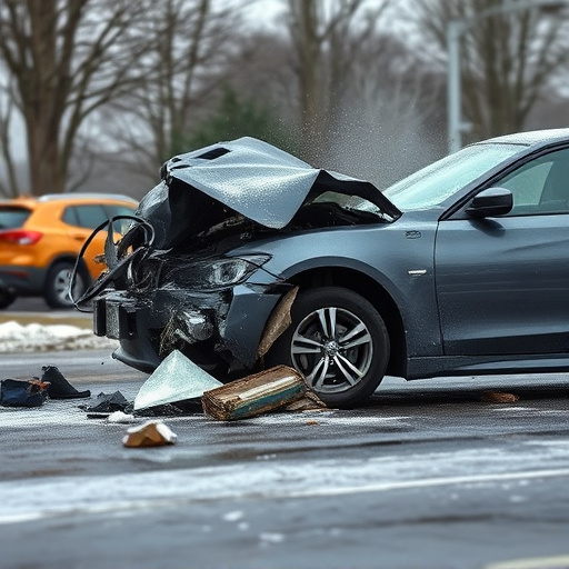 car crash damage