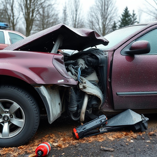car crash damage