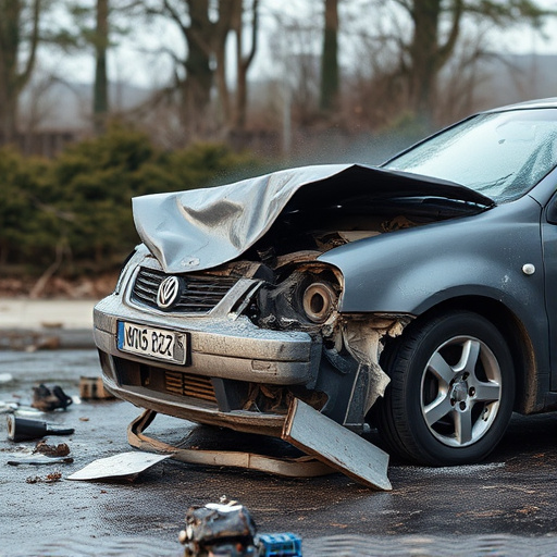 car crash damage