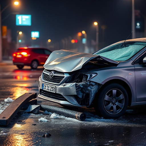 car crash damage