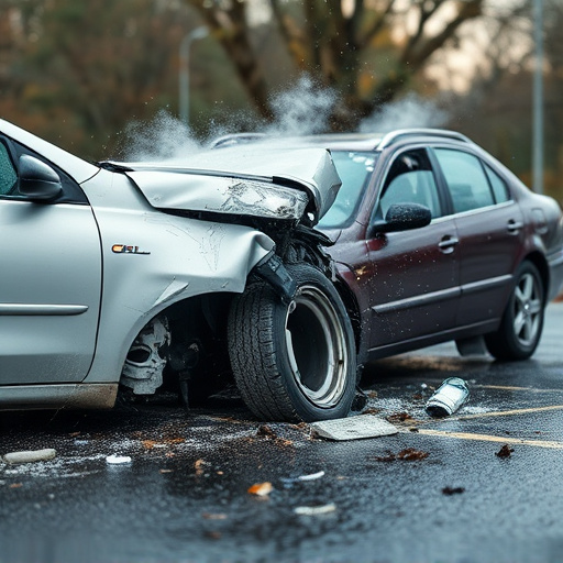 car crash damage