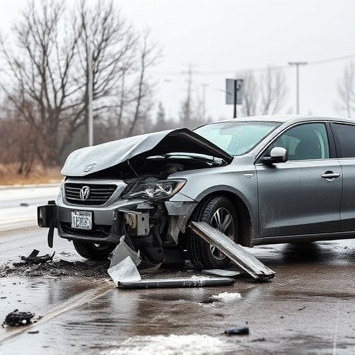 car crash damage