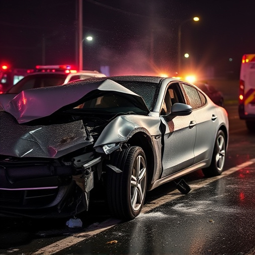 car crash damage