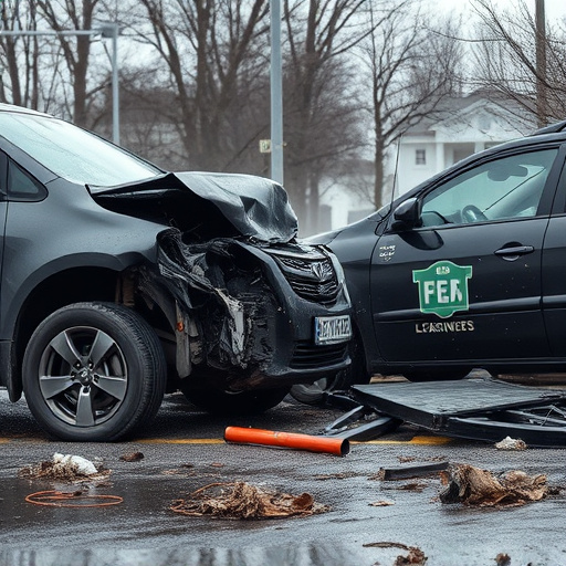car crash damage