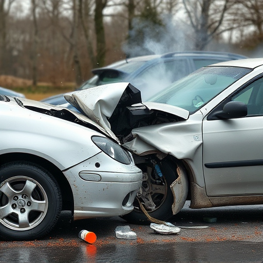 car crash damage
