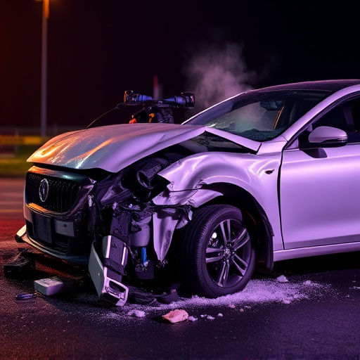 car crash damage