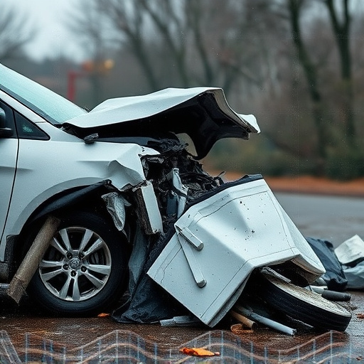 car crash damage