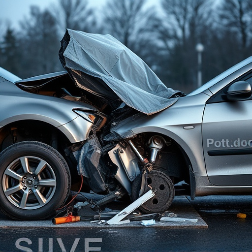 car crash damage