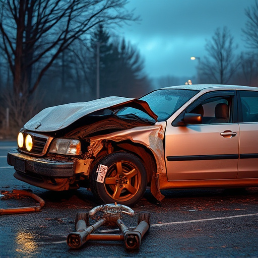 car crash damage