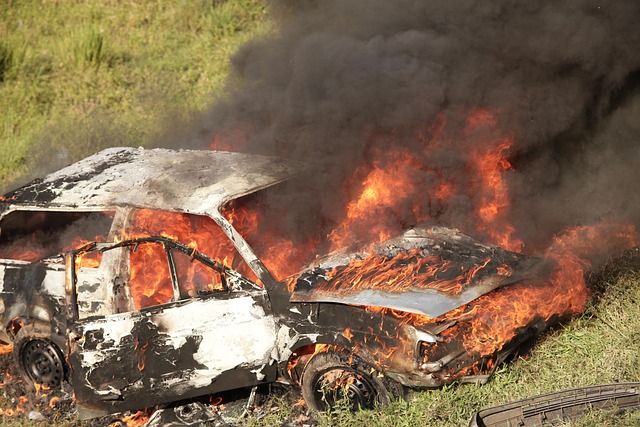 car crash damage
