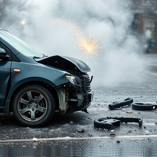 car crash damage