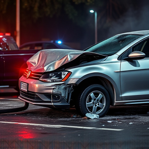 car crash damage