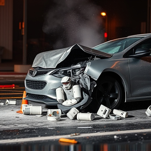 car crash damage