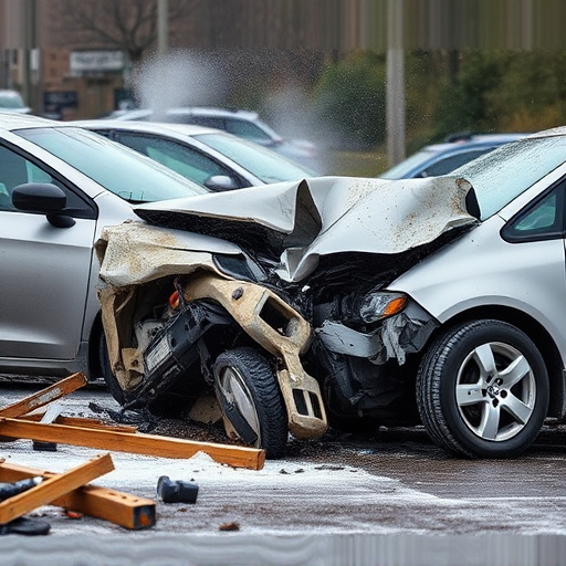 car crash damage