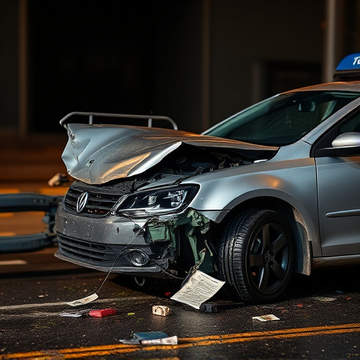 car crash damage