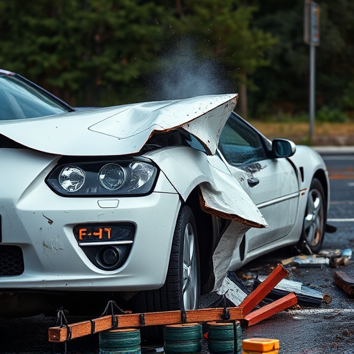 car crash damage