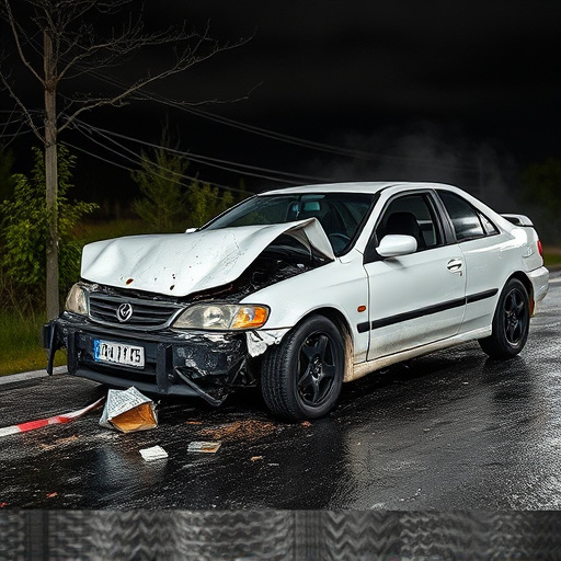 car crash damage