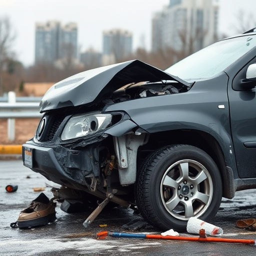 car crash damage
