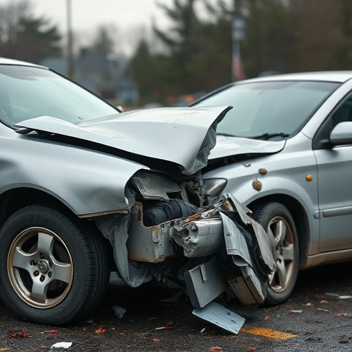 car crash damage