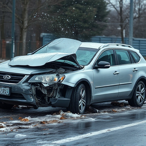car crash damage