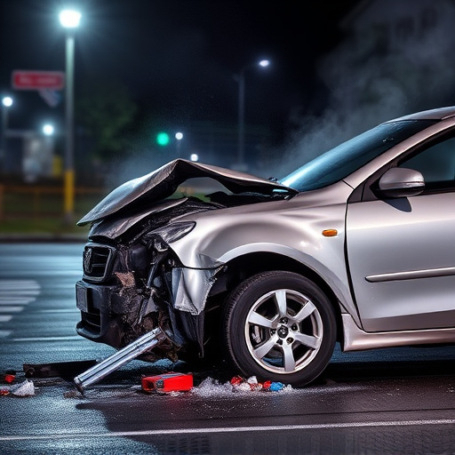 car crash damage