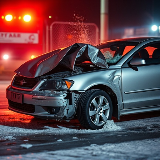 car crash damage