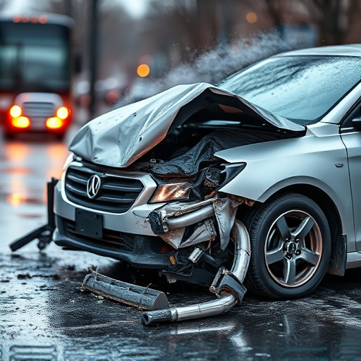 car crash damage