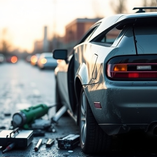 car crash damage