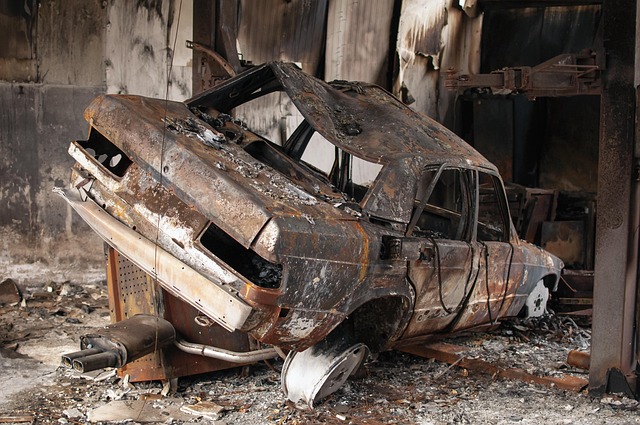car crash damage
