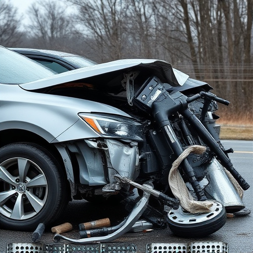 car crash damage