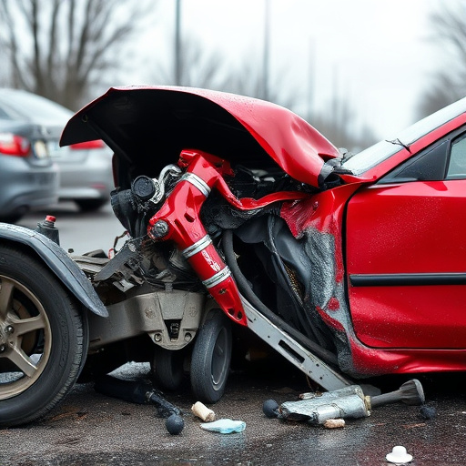 car crash damage