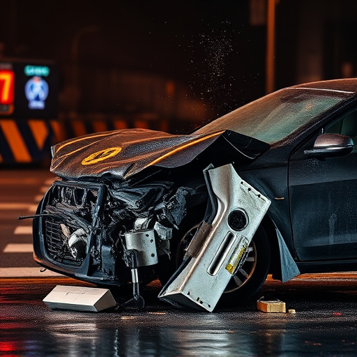 car crash damage