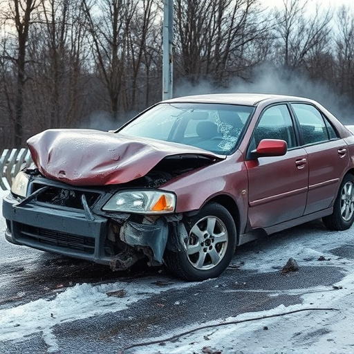 car crash damage